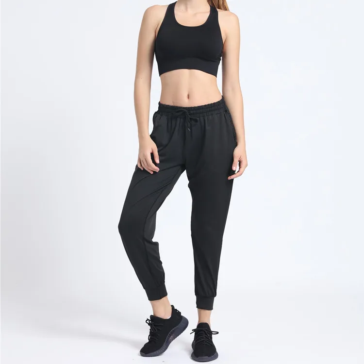 Women's Trousers Hot Selling Wholesale Women's Trousers & Pants Black Mesh Side Casual Pants For Women
Women's Trousers Hot Selling Wholesale Women's Trousers & Pants Black Mesh Side Casual Pants For Women