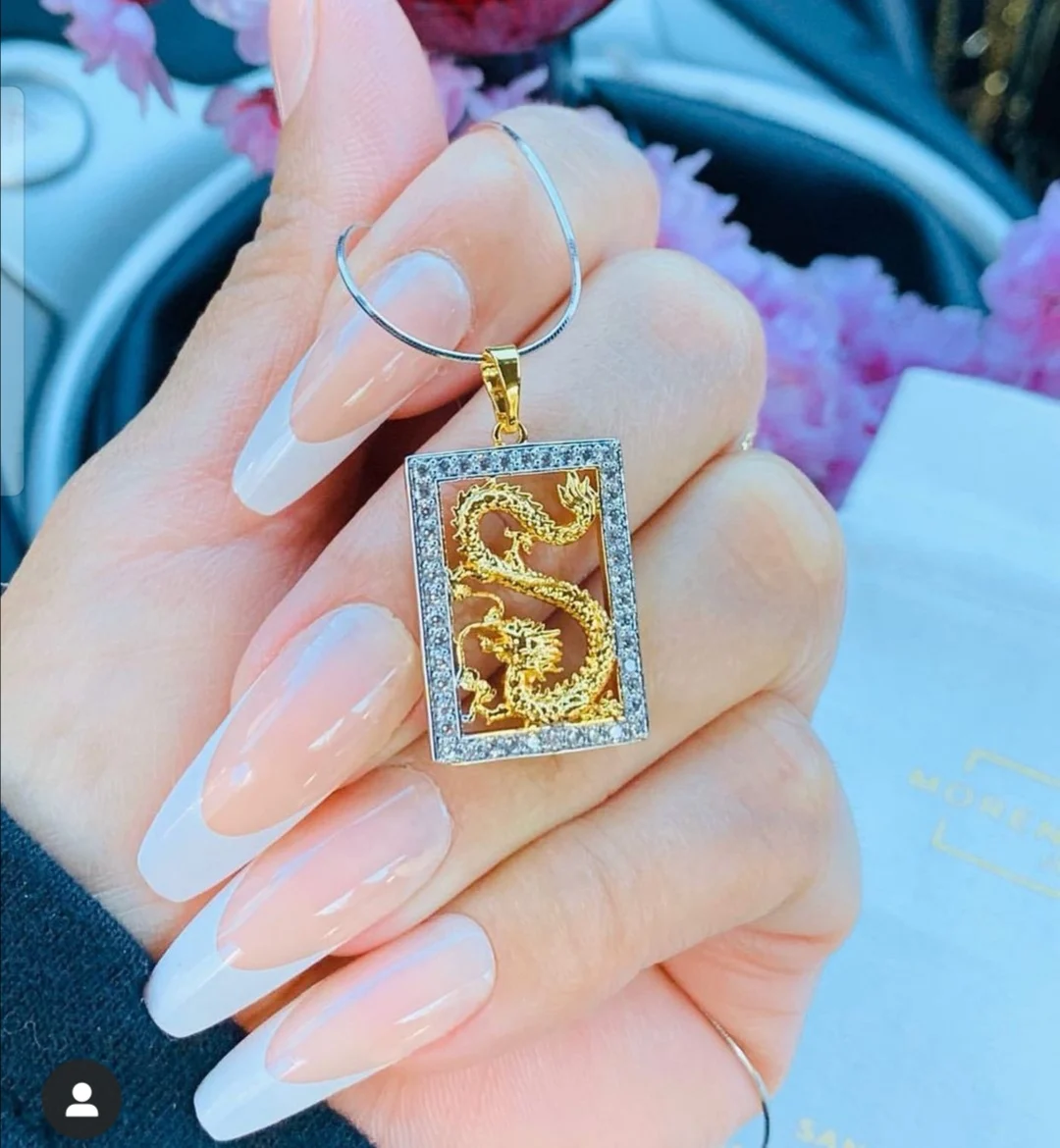 Jialin jewelry ins jewelry solid gold Openwork Jesus christian cross Chinese dragon charm pendant necklace
Jialin jewelry ins jewelry solid gold Openwork Jesus christian cross Chinese dragon charm pendant necklace