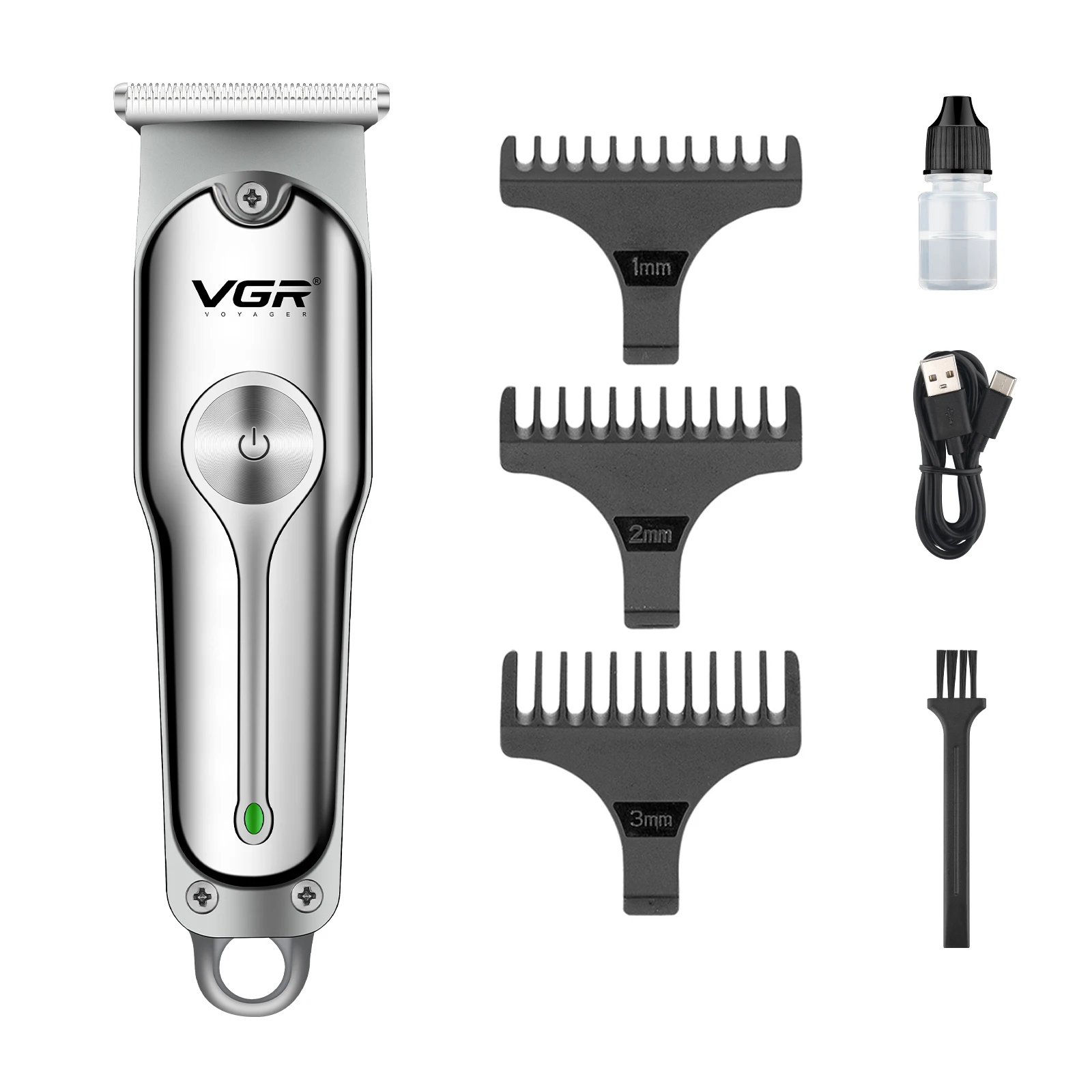 VGR V-071 USB charging hair cutting machine professional electric beard trimmer cordless hair trimmer for men
VGR V-071 USB charging hair cutting machine professional electric beard trimmer cordless hair trimmer for men
