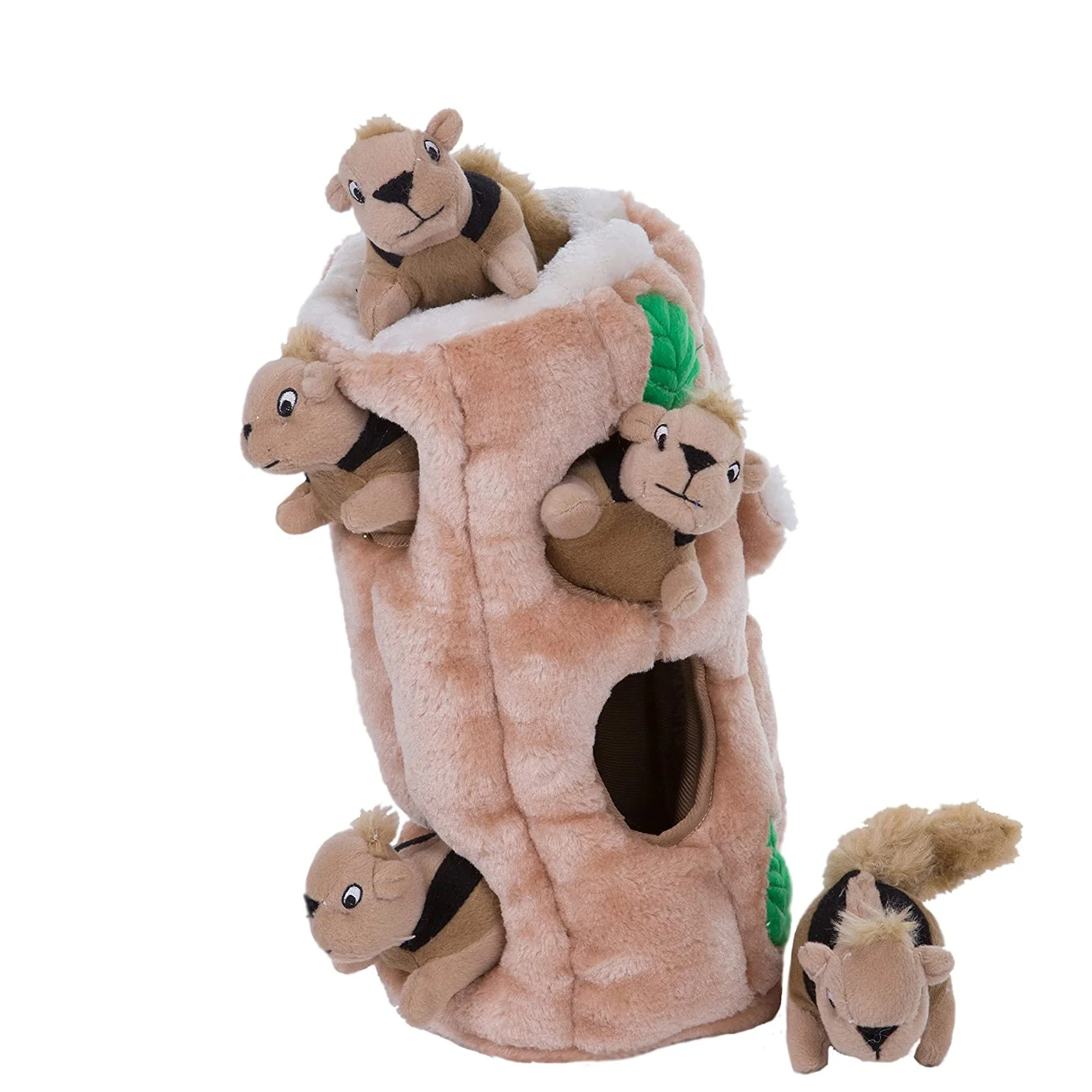 High Quality Custom Hound Molar Toy Hide Tree Hole 3 Squirrels Squeak Plush Stuffed Pet Dog Toys, Colorful
High Quality Custom Hound Molar Toy Hide Tree Hole 3 Squirrels Squeak Plush Stuffed Pet Dog Toys, Colorful
