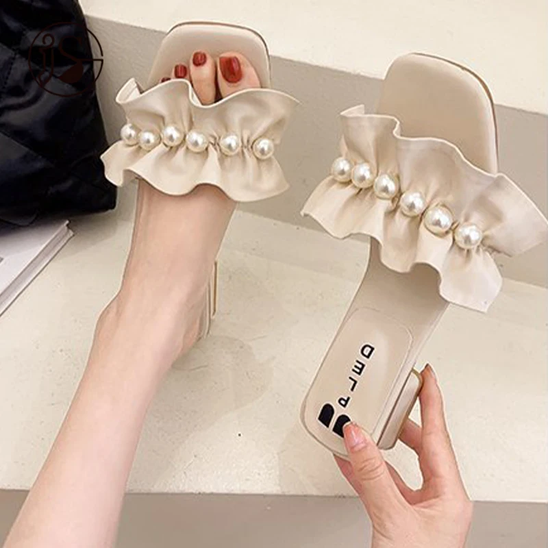 Custom colorful fancy women slippers lightweight pearl women sandals anti slip fashion slides, Picture
Custom colorful fancy women slippers lightweight pearl women sandals anti slip fashion slides, Picture