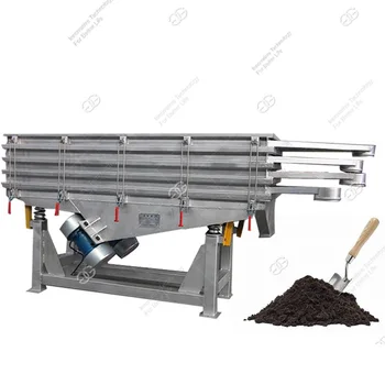 0.07-15T/H Wood Chips Topsoil Screener Machine Soil Screening Equipment