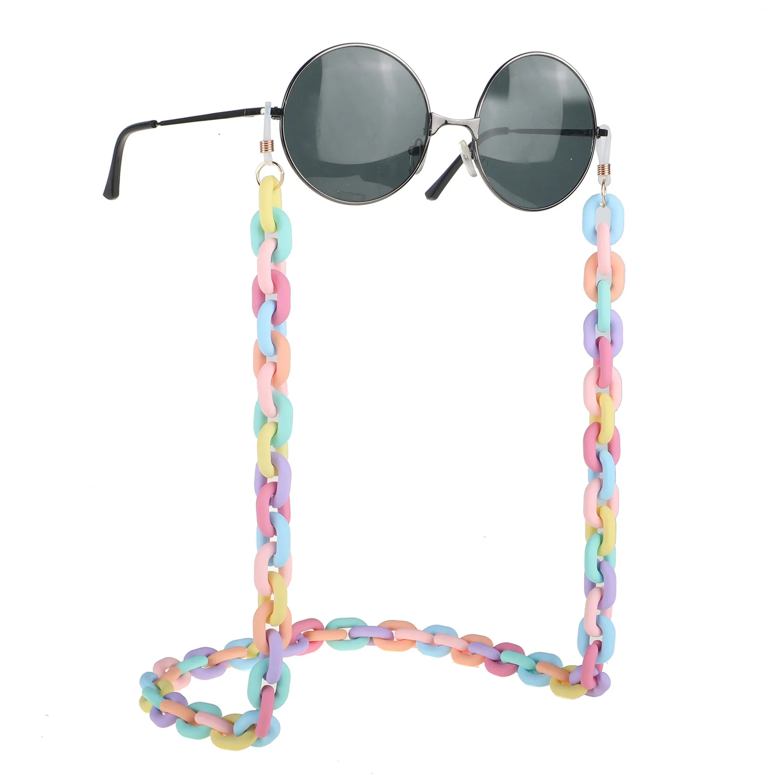 Big Ring Colorful Mixed Color Plastic Soft Rubber Feeling Acrylic Eyeglass Hol Glasses Sunglasses Accessories Chains For Glasses
Big Ring Colorful Mixed Color Plastic Soft Rubber Feeling Acrylic Eyeglass Hol Glasses Sunglasses Accessories Chains For Glasses