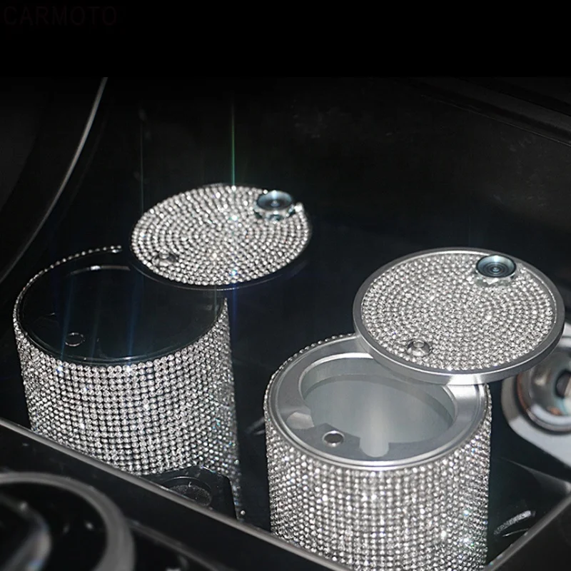 Bling Rhinestones Portable Car Ashtray Crystal Diamond Car Ash Tray Storage Cup Auto Ashtrays, Black,white/red
Bling Rhinestones Portable Car Ashtray Crystal Diamond Car Ash Tray Storage Cup Auto Ashtrays, Black,white/red