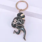Metal Key Ring Creative Automotive Hanging Net Red Key chain