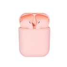 5.0 wireless TWS earphone i12 luxury sports earphone with charger box
