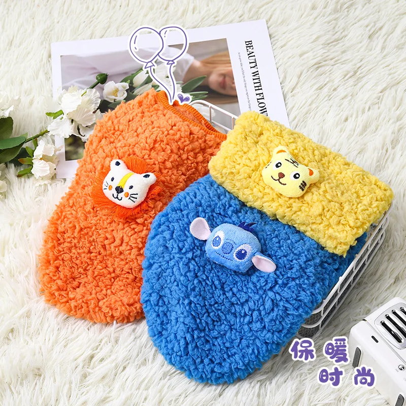 Wholesale Dropshipping Warm Fleece Teddy Dog Winter Clothes Dog Vest Winter, Red, blue, green, yellow, pink
Wholesale Dropshipping Warm Fleece Teddy Dog Winter Clothes Dog Vest Winter, Red, blue, green, yellow, pink