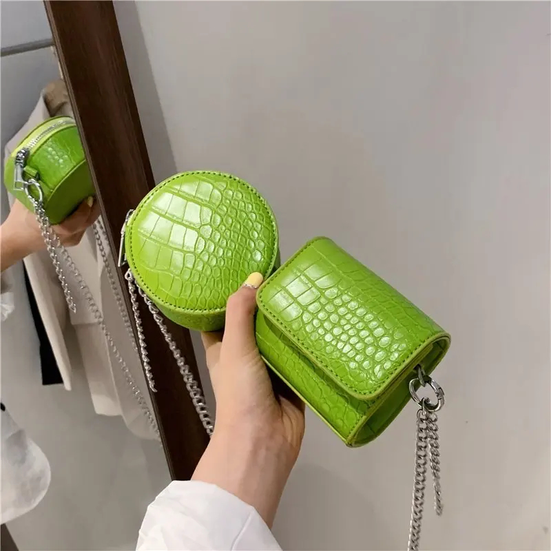 Joyie Summer Popular Candy Color Crocodile Women Crossbody Bags Fashion Chain Waist Bag Female Purse Sets 2021
Joyie Summer Popular Candy Color Crocodile Women Crossbody Bags Fashion Chain Waist Bag Female Purse Sets 2021
