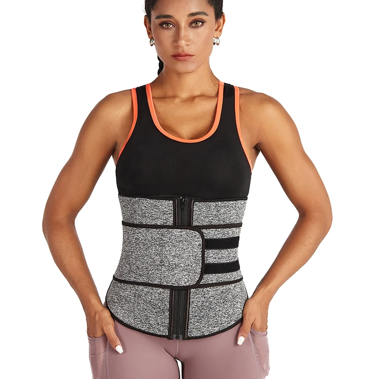 High Quality One Belts Waist Control Slim Tummy Zip To Tight Fit Double Strap Waist Trainer
High Quality One Belts Waist Control Slim Tummy Zip To Tight Fit Double Strap Waist Trainer