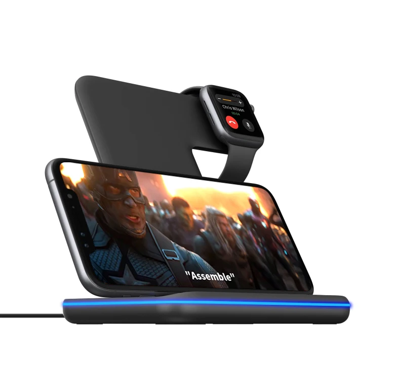 15 W 3 In 1 Wireless Charger For iPhone 12 Wireless Charger Wireless Station 3 In 1, White/black
15 W 3 In 1 Wireless Charger For iPhone 12 Wireless Charger Wireless Station 3 In 1, White/black