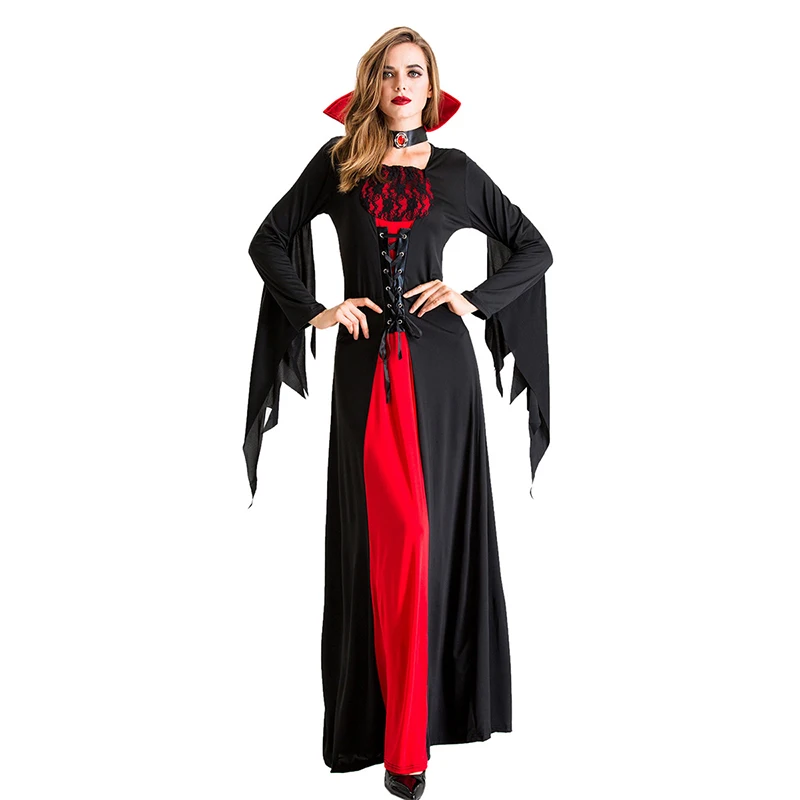 New Halloween Party Dress Cosplay Costume Women Vampire Queen Witches Costumes Halloween Women
New Halloween Party Dress Cosplay Costume Women Vampire Queen Witches Costumes Halloween Women