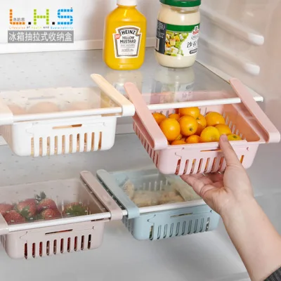 HelloWorld Adjustable Stretchable Refrigerator Organizer Drawer Basket Refrigerator Pull-out Drawers Fresh Spacer Layer Storage Rack
HelloWorld Adjustable Stretchable Refrigerator Organizer Drawer Basket Refrigerator Pull-out Drawers Fresh Spacer Layer Storage Rack