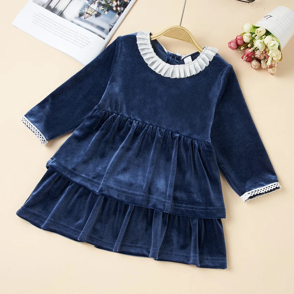 Kids fall clothes dress coral fleece Vintage dress New Design girls clothing dress for 0-18m
Kids fall clothes dress coral fleece Vintage dress New Design girls clothing dress for 0-18m