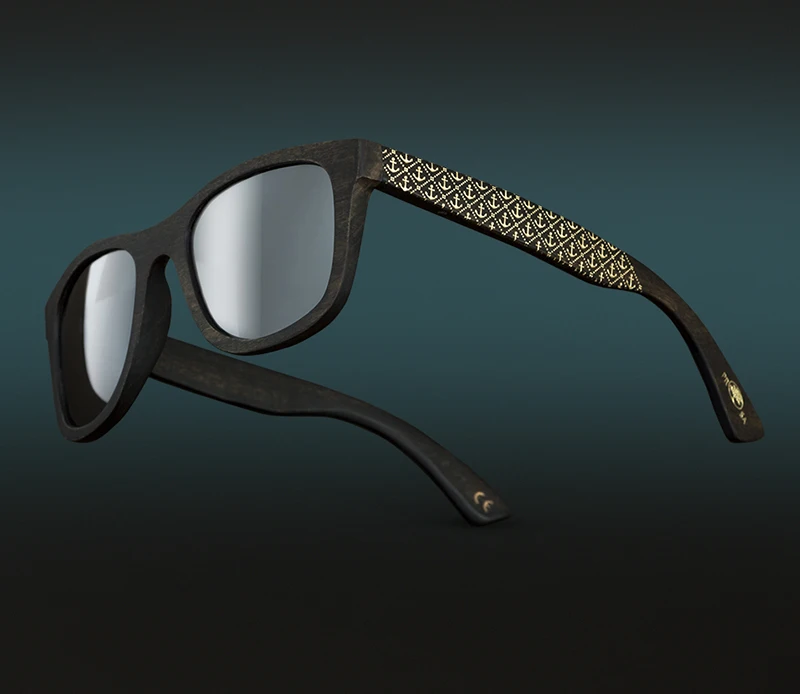 2021 eyewear oem fashionable shine wooden sunglasses 2021 men sun glasses