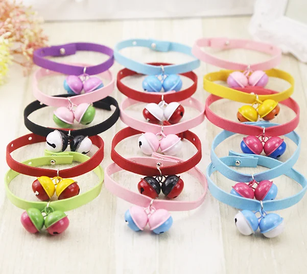 wholesale nice price high quality fashion popular Many Color design Custom Design Logo with Bell Pet Collar
wholesale nice price high quality fashion popular Many Color design Custom Design Logo with Bell Pet Collar