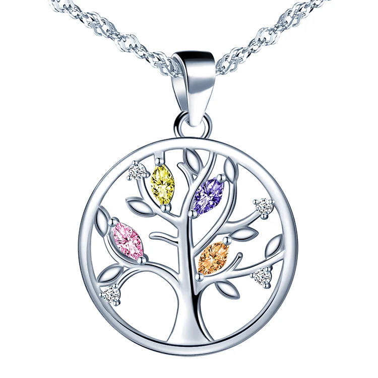 MOQ 1pc Hot Selling Mothers Day Gifts 925 Sterling Silver Tree of Life Pendant Necklace
MOQ 1pc Hot Selling Mothers Day Gifts 925 Sterling Silver Tree of Life Pendant Necklace