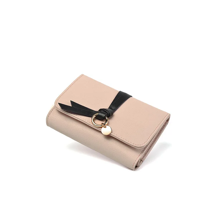 New Korean women wallet fashion high quality genuine leather purse customized women wallet button as gift
New Korean women wallet fashion high quality genuine leather purse customized women wallet button as gift