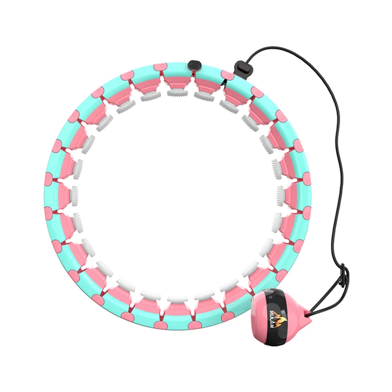 New Fitness Detachable Adjustable Children Fast Fat Burning Hula Ring Circle With Silicone Massage Point, Blue/grey/pink
New Fitness Detachable Adjustable Children Fast Fat Burning Hula Ring Circle With Silicone Massage Point, Blue/grey/pink