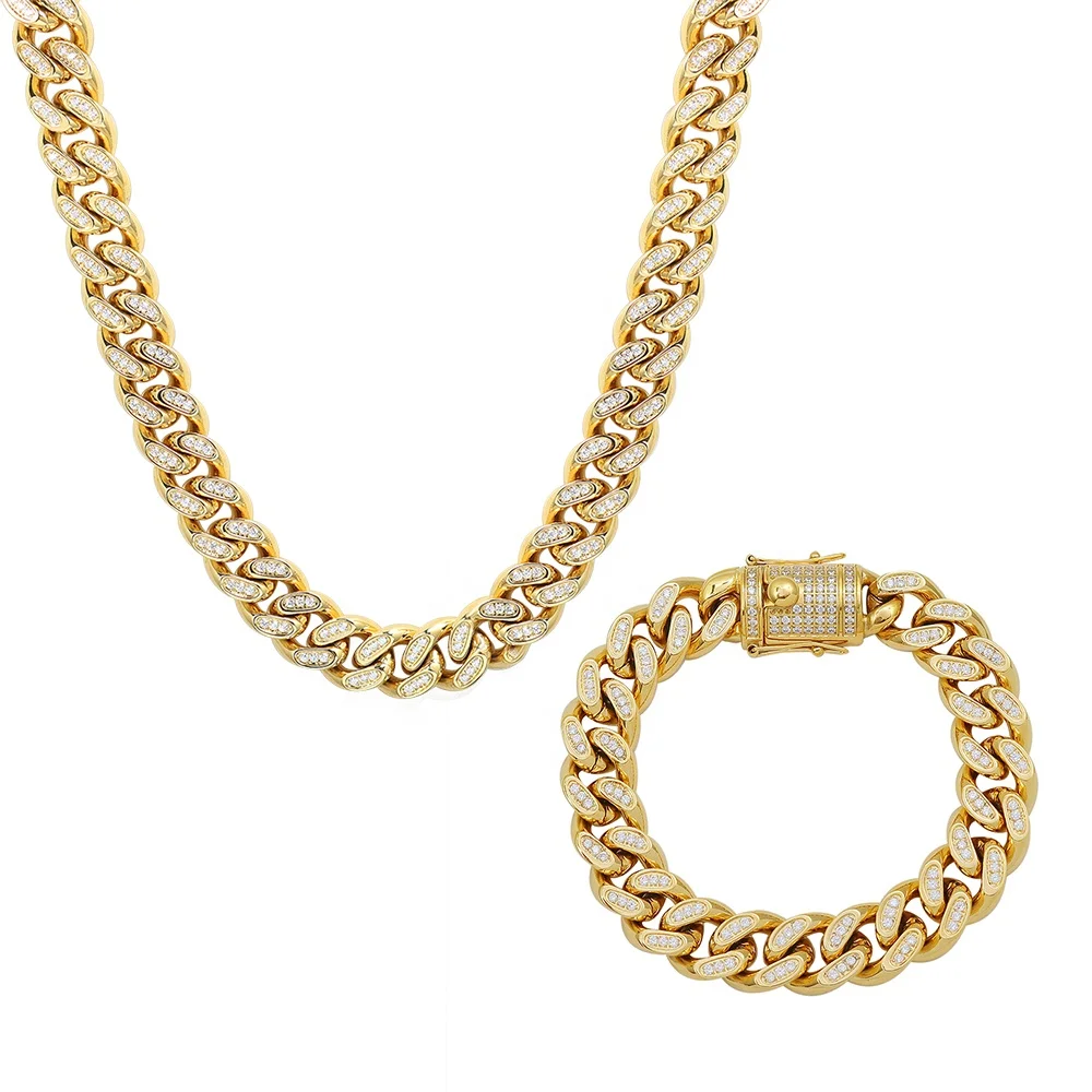 Hip Hop Bracelet Necklace Set Diamond jewelry,Chunky Cuban Necklace Link Bracelet,Stainless Steel Jewelry For Men And Women
Hip Hop Bracelet Necklace Set Diamond jewelry,Chunky Cuban Necklace Link Bracelet,Stainless Steel Jewelry For Men And Women