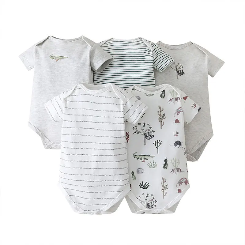 New Born Baby Summer Fall Cotton Short Sleeve Rompers Kids Boys Girls Pajamas Set Children Clothes
New Born Baby Summer Fall Cotton Short Sleeve Rompers Kids Boys Girls Pajamas Set Children Clothes
