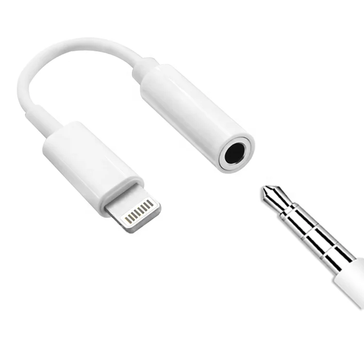 Hot Selling 3.5mm AUX Headphone Adapter For iPhone Stereo Plug Audio adapter cable 3.5 AUX cable
Hot Selling 3.5mm AUX Headphone Adapter For iPhone Stereo Plug Audio adapter cable 3.5 AUX cable