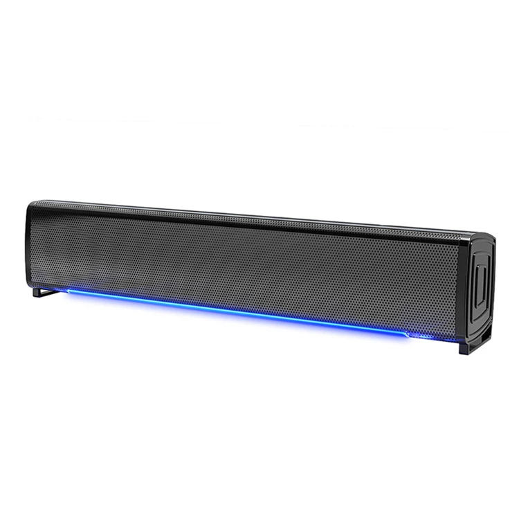 Hot Selling 3D Surrounding Sound Wired Smart Subwoofer Speaker Mini Desktop Portable Sound Bar Speaker With Lights, Black
Hot Selling 3D Surrounding Sound Wired Smart Subwoofer Speaker Mini Desktop Portable Sound Bar Speaker With Lights, Black