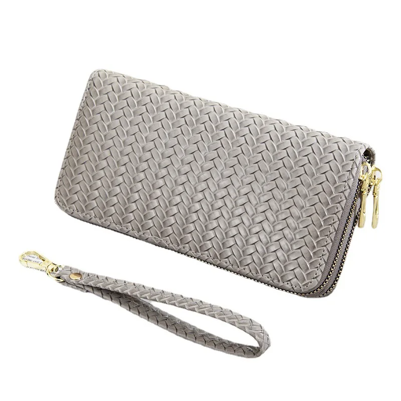 Double zipper wallet ladies long European and American new large capacity double wallet printed ladies handbag 2021smart wallet, Black
Double zipper wallet ladies long European and American new large capacity double wallet printed ladies handbag 2021smart wallet, Black