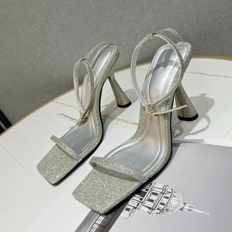 New Fashion Bling Sequins Women Sandals Sexy Open Toe High Heel Summer Buckle Strap Gold Silver Party Ladies Pumps Shoes
New Fashion Bling Sequins Women Sandals Sexy Open Toe High Heel Summer Buckle Strap Gold Silver Party Ladies Pumps Shoes