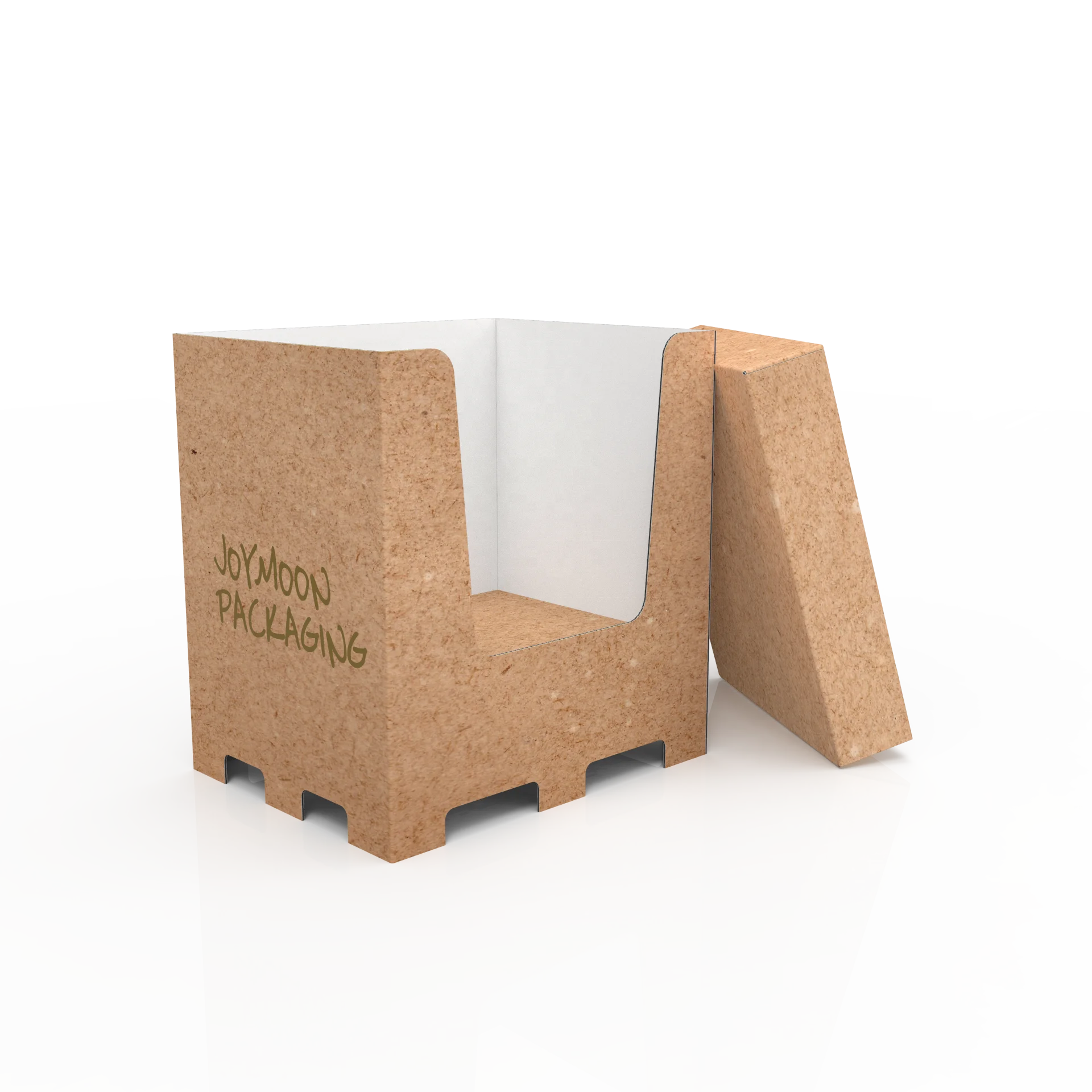 corrugated cardboard storage boxes dump bin