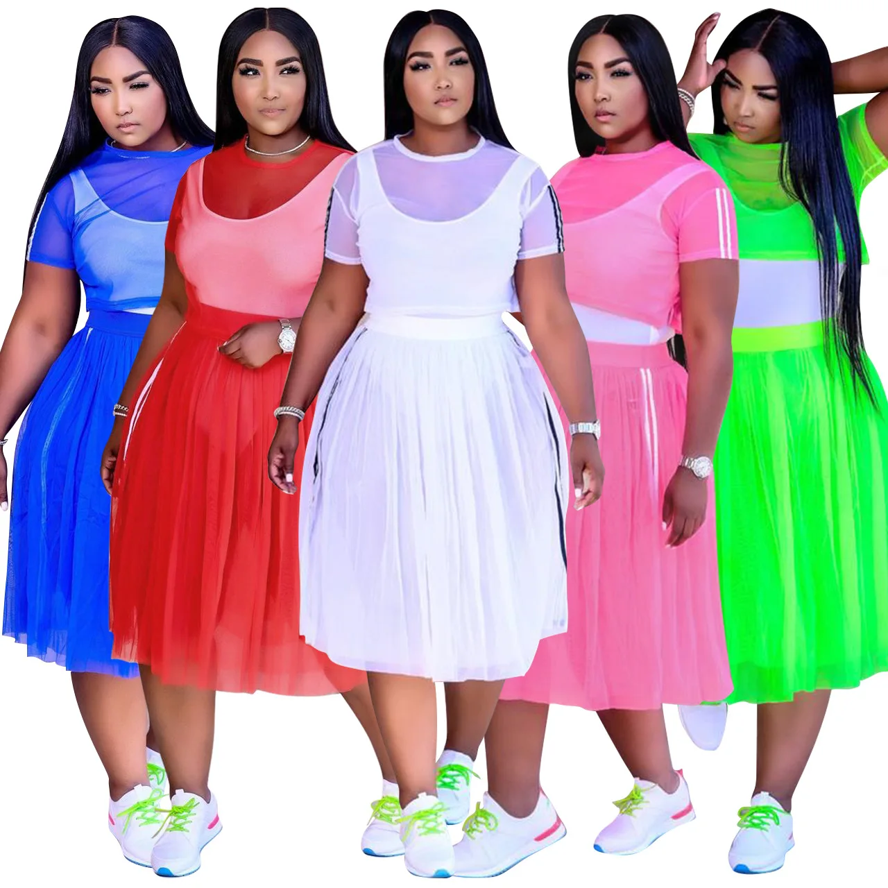 Q21S864 dropshipping agent sexy bodysuit 3 piece sets short sleeve summer outfits mesh see through skirt outfits for women
Q21S864 dropshipping agent sexy bodysuit 3 piece sets short sleeve summer outfits mesh see through skirt outfits for women