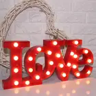 Led Light Wedding For Decorations Decoration Custom LED Metal Marquee Letters Vintage Light Bulb Letter Sign Love Wedding Letter Signs For Wedding Decorations