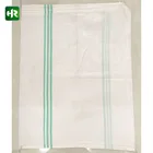 Export 50kg Recycled White Color Pp Woven Garbage Bags