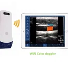 Newest Mini Wifi 128 elements Color doppler Wireless Linear probe ultrasound scanner for Android/ios/Windows