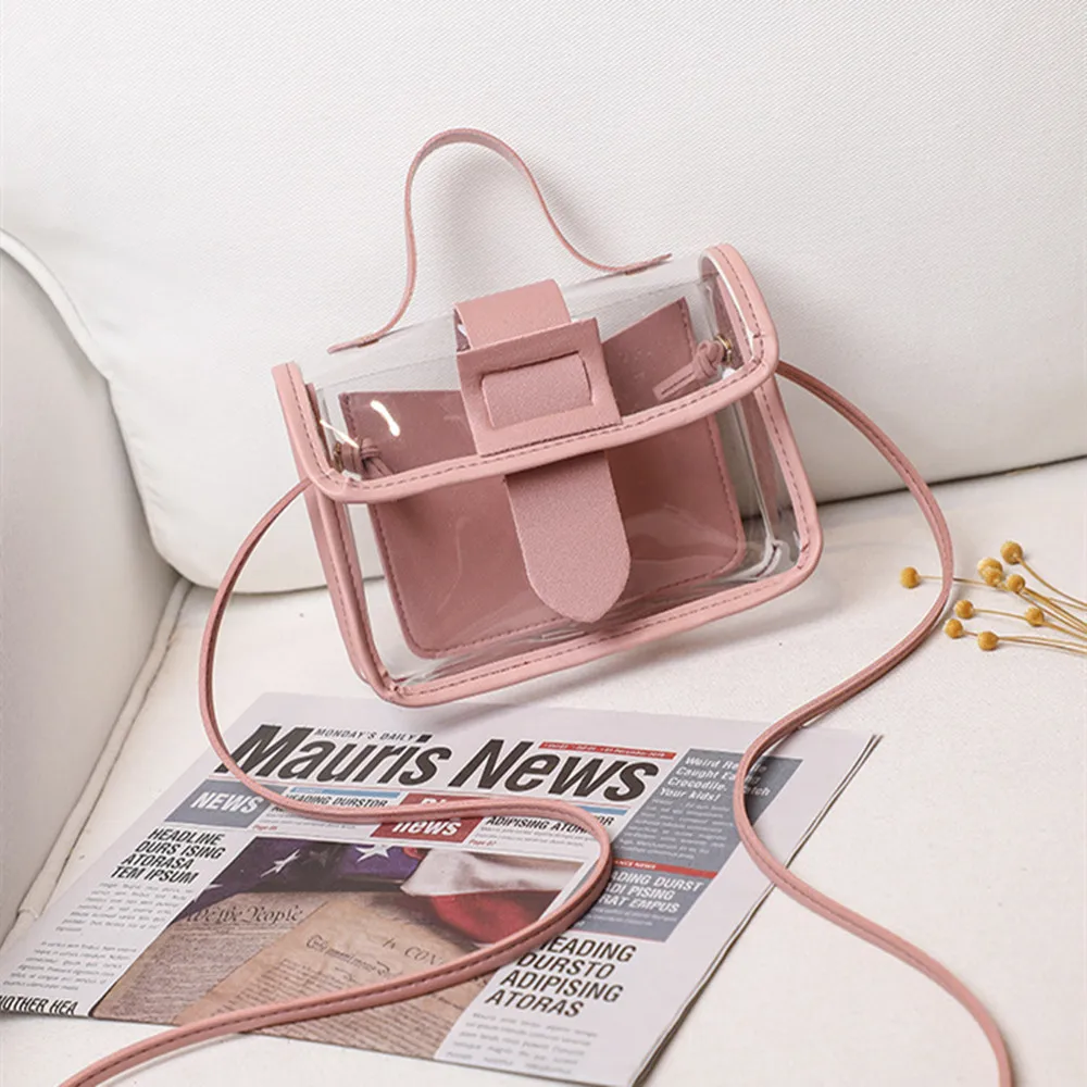Wholesale Transparent fashion small square PVC women bag simple shoulder bag, 6 colors 
Wholesale Transparent fashion small square PVC women bag simple shoulder bag, 6 colors