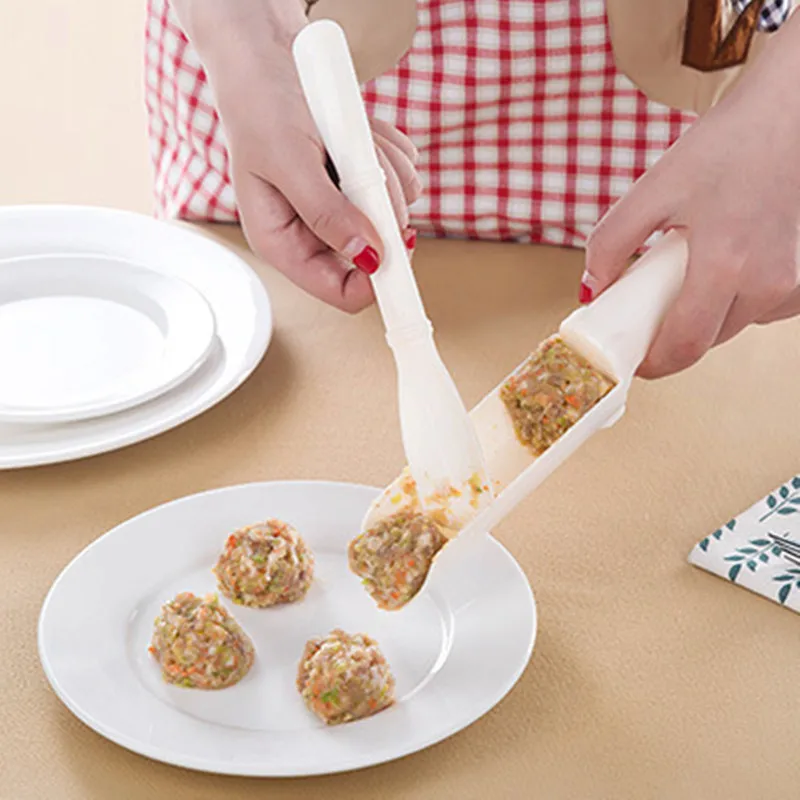 Fashion Kitchen Small Tool Machine Fish Meat Ball Cooking Machine Processing Spoon Diy Ball Maker, White
Fashion Kitchen Small Tool Machine Fish Meat Ball Cooking Machine Processing Spoon Diy Ball Maker, White