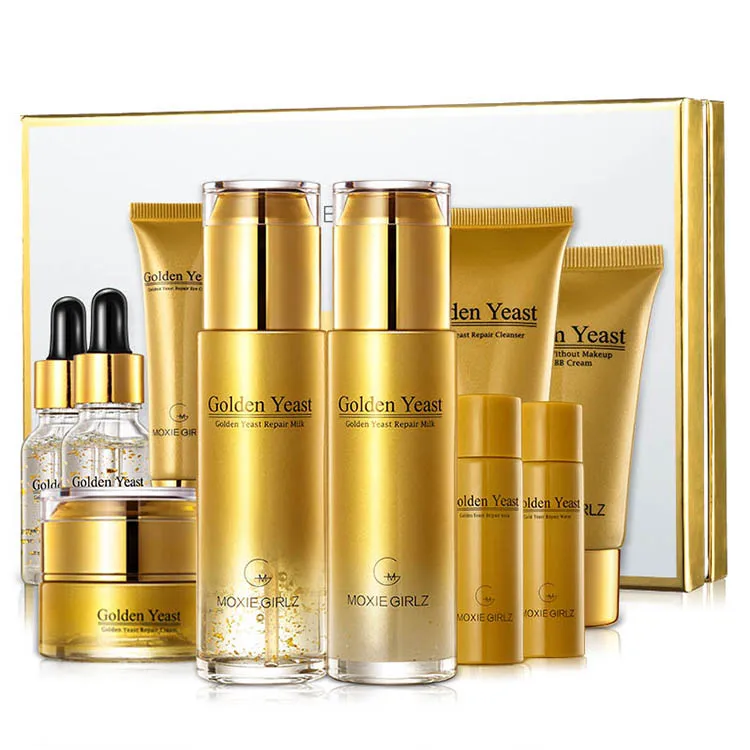 Wholesale Nourishing Facial Care Set Cosmetic Kit Oil Control Anti Aging Anti Wrinkle Golden Yeast Moisturizing Set Skin Care
Wholesale Nourishing Facial Care Set Cosmetic Kit Oil Control Anti Aging Anti Wrinkle Golden Yeast Moisturizing Set Skin Care