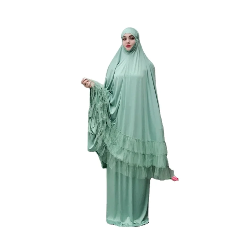 BMDR6 2 Piece Arab Lace Ramada Mukena Prayer Dress Jilbab Islamic Muslim Prayer Set, Pink,gray,brown,light blue,navy blue,apricot,green,purple,lake blue
BMDR6 2 Piece Arab Lace Ramada Mukena Prayer Dress Jilbab Islamic Muslim Prayer Set, Pink,gray,brown,light blue,navy blue,apricot,green,purple,lake blue
