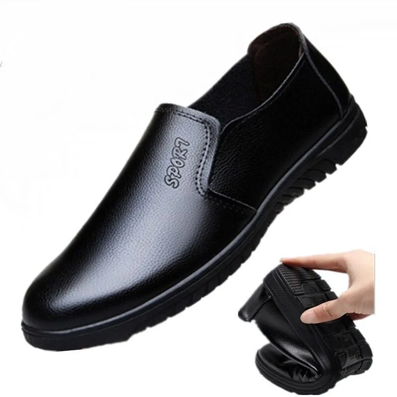 Hot sale autumn and winter new style men's casual breathable soft surface soft sole leather shoes, As the picture show
Hot sale autumn and winter new style men's casual breathable soft surface soft sole leather shoes, As the picture show