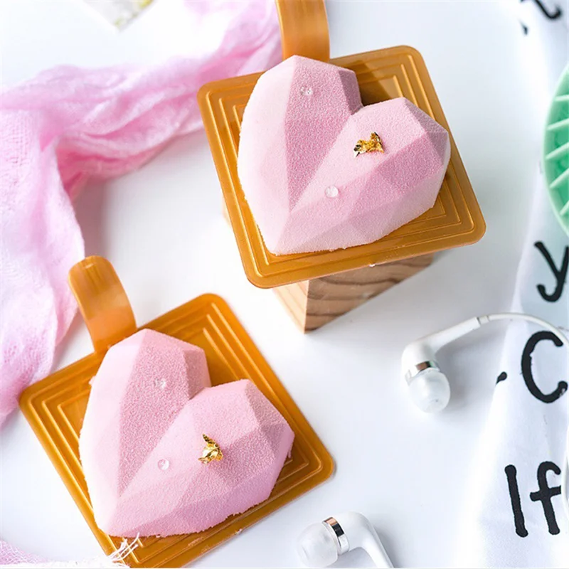 Pop Pans Non-stick Geometric Diamond Heart Love Shape 1009001 for Mousse Cake Baking Chocolate Dessert Jello Pastry
Pop Pans Non-stick Geometric Diamond Heart Love Shape 1009001 for Mousse Cake Baking Chocolate Dessert Jello Pastry
