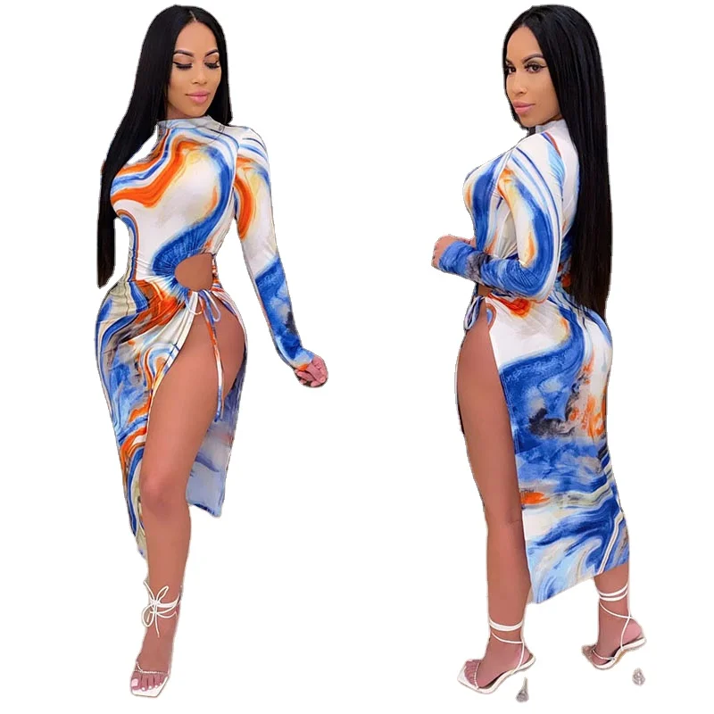 RaHB952 women sexy clothing long tight dresses printed long sleeve party club girl's wear, Shown
RaHB952 women sexy clothing long tight dresses printed long sleeve party club girl's wear, Shown