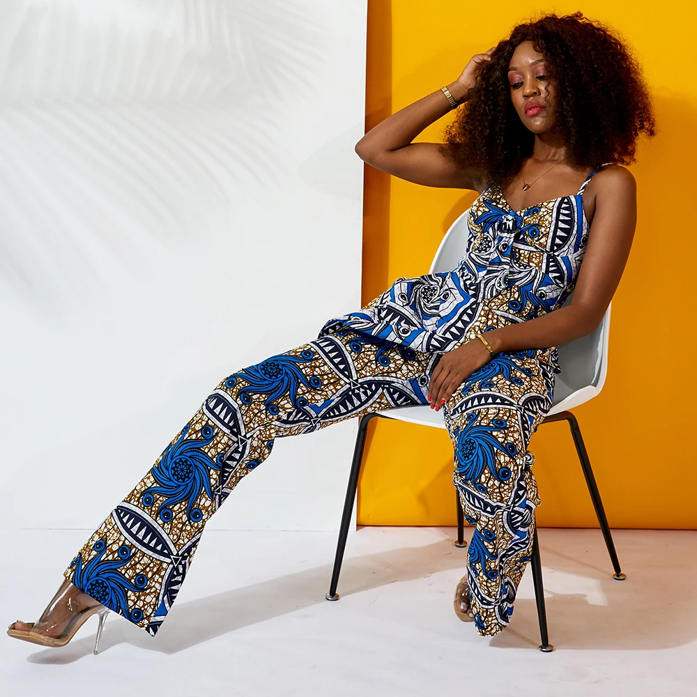 Sexy Women Off Shoulder One Piece African Style Ankara Printing Jumpsuit Trendy Jumpsuit For Young Lady, Custom color
Sexy Women Off Shoulder One Piece African Style Ankara Printing Jumpsuit Trendy Jumpsuit For Young Lady, Custom color