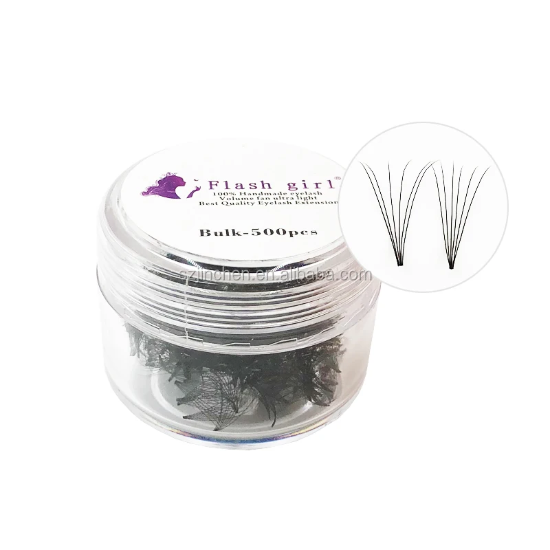 High quality 6D eyelash extensions 500 fans in one pot short stem premade fans private label Russia volume lashes
High quality 6D eyelash extensions 500 fans in one pot short stem premade fans private label Russia volume lashes