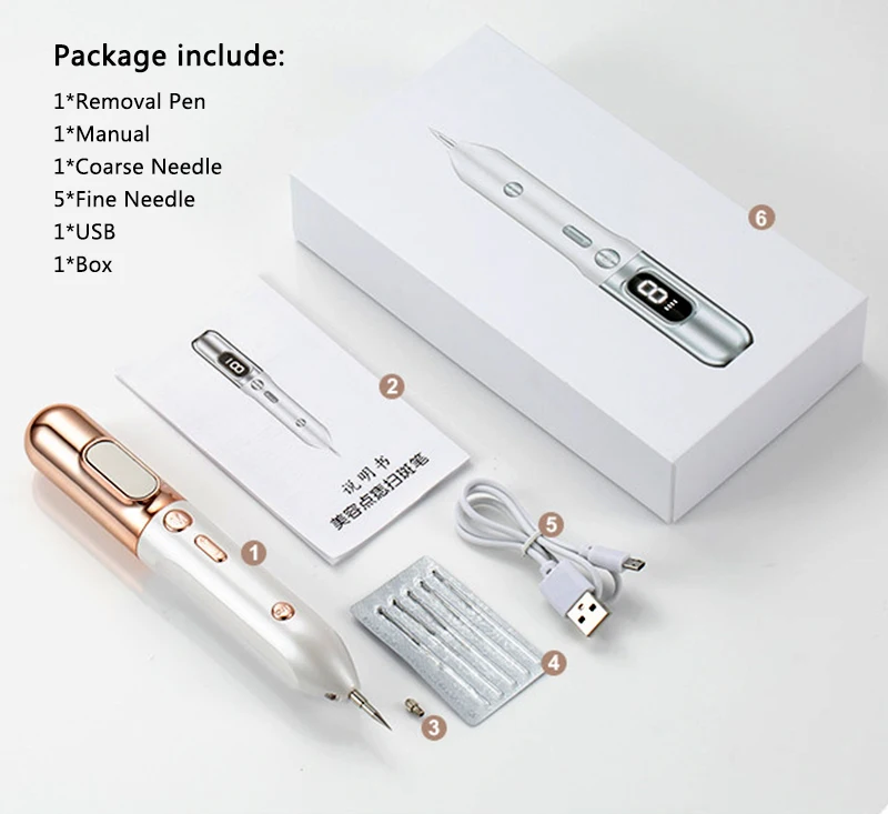 New Technology Beauty Equipment/ Laser Spot Removal Pen Beauty Health Freckle Removal Mole Pen Household Beauty Care Tools
New Technology Beauty Equipment/ Laser Spot Removal Pen Beauty Health Freckle Removal Mole Pen Household Beauty Care Tools