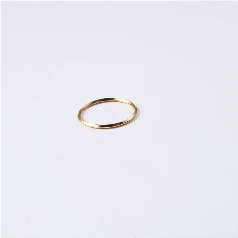 High End 18K Plain Gold Dainty Smooth Surface Ring Stainless Steel Trendy Simple Gold Plated Jewelry
High End 18K Plain Gold Dainty Smooth Surface Ring Stainless Steel Trendy Simple Gold Plated Jewelry