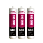 China manufacture supply quick drying Silicone Sealant adhesive glue in construction