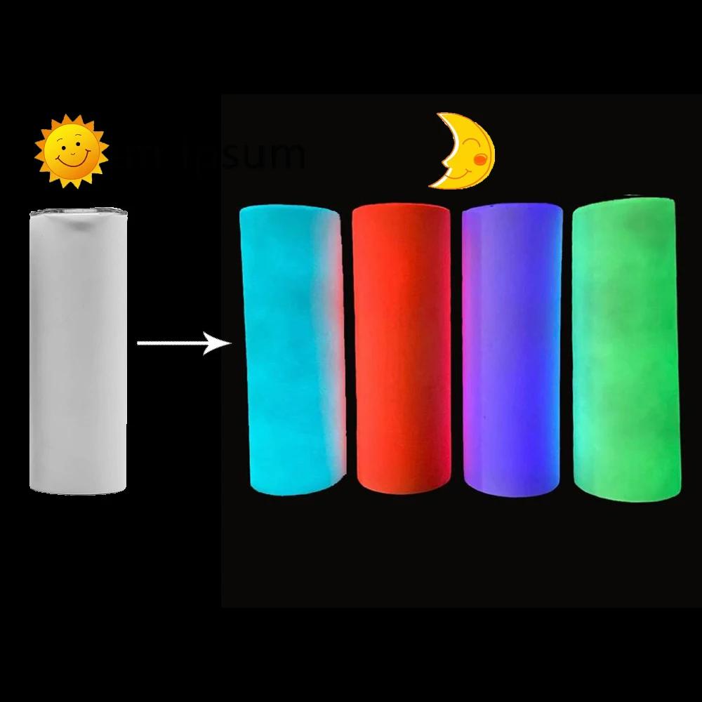 20 oz 30 oz wholesale white slim sublimation tumbler Vacuum stainless steel hot sale water bottle straight glow in the night, Customized
20 oz 30 oz wholesale white slim sublimation tumbler Vacuum stainless steel hot sale water bottle straight glow in the night, Customized