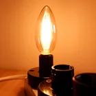 E10 Bulb E12 Led Bulb China Manufacture C22 C32 C35 E10 E12 E14 E26 E27 Chandelier LED Light Candle Edison Bulb