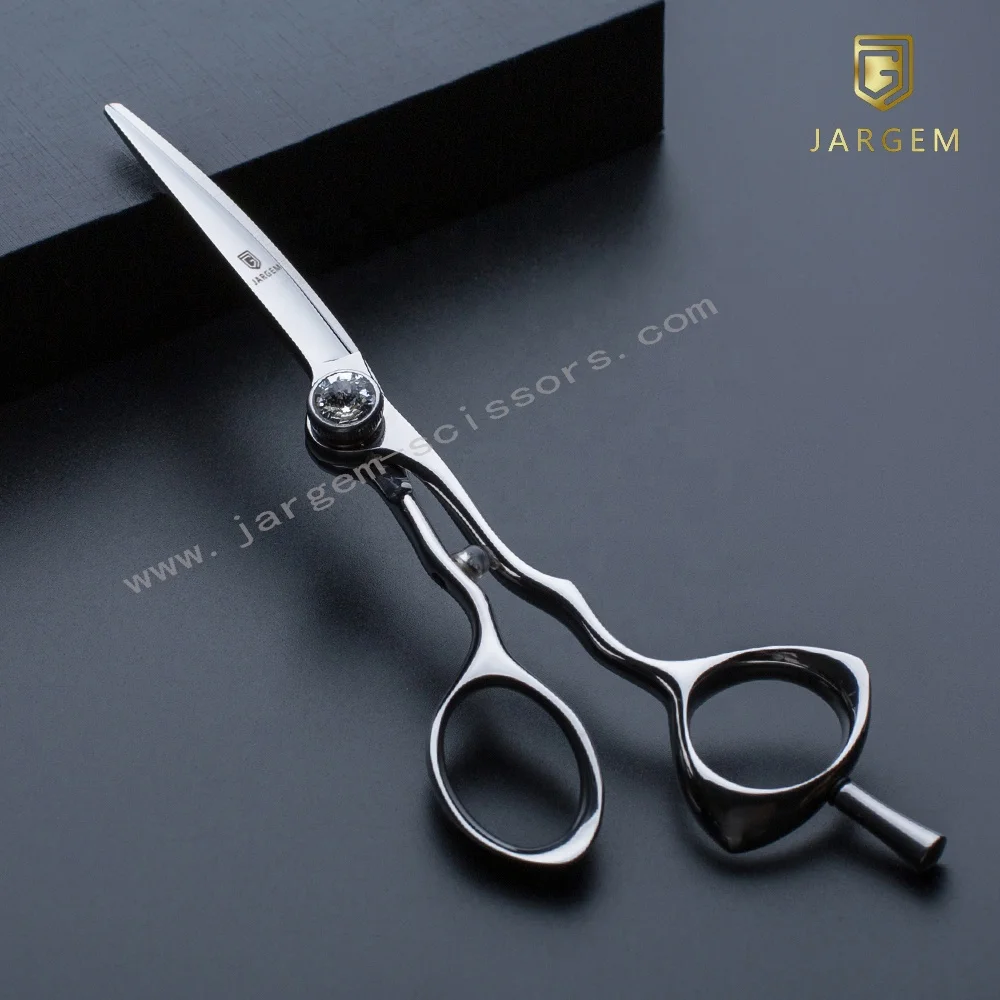 Japan steel hair scissors professional sliding barber hair cutting scissors in, Silver 
Japan steel hair scissors professional sliding barber hair cutting scissors in, Silver
