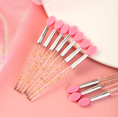 Amazon Custom Logo Free Sample Wholesale Price Plastic Handle Pink Crystal Application Silicone Lip Scrubber Brush
Amazon Custom Logo Free Sample Wholesale Price Plastic Handle Pink Crystal Application Silicone Lip Scrubber Brush
