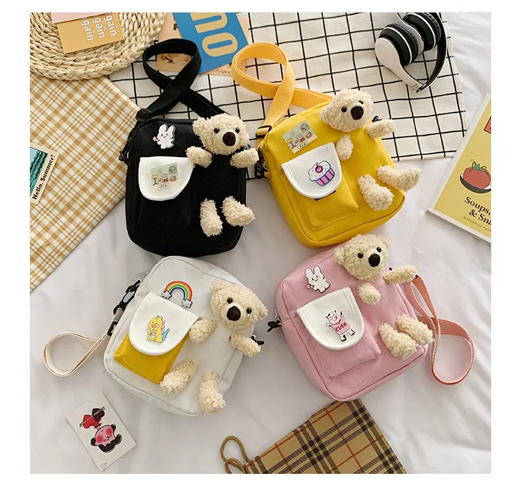 Fashion Cute Cartoon Travel Shoulder Bag Girl Student Canvas Handbag College Style Messenger Small Waist Bag
Fashion Cute Cartoon Travel Shoulder Bag Girl Student Canvas Handbag College Style Messenger Small Waist Bag